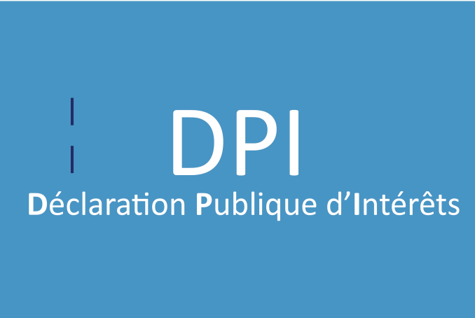 Déclaration Publique d'Intérêts